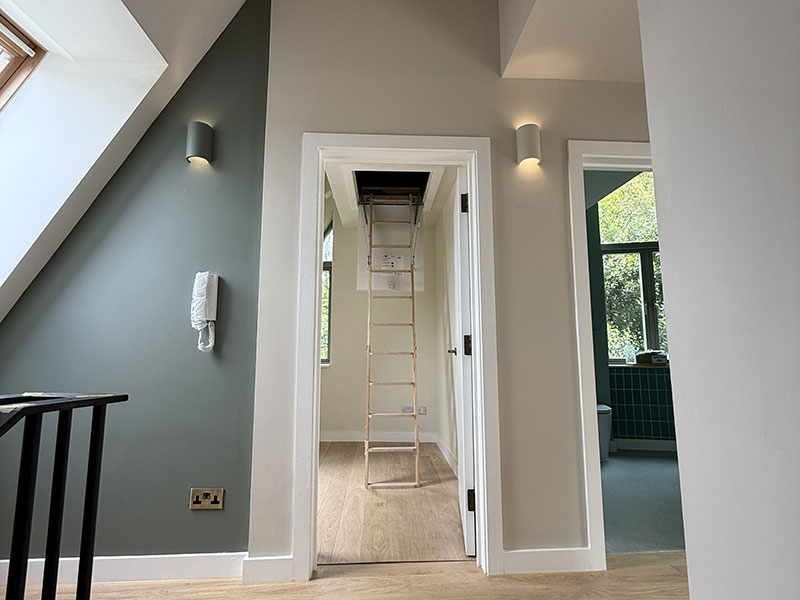 Landing lighting in Bristol Home